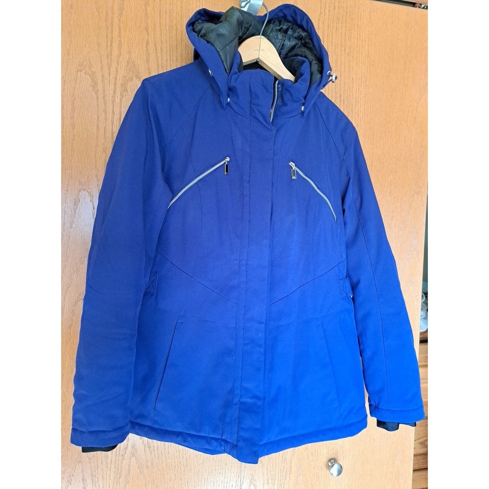 Zeroxposur Womens Large Purple Hooded Insulated Parka Winter Jacket Coat L